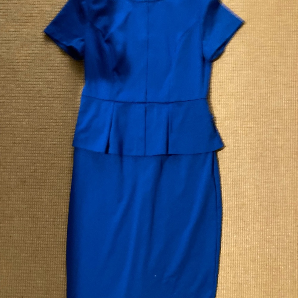 Elegant Blue Women's Dress